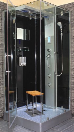 AcquaVapore DTP6038-4302L Dusche Dampfdusche Duschtempel Duschkabine 100x100