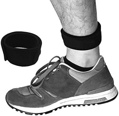 XJY 13" Ankle Wear Band Velcro Strap Replacement Mosquito Repellent Wristband with Mesh Pouch for Fitbit Activity Tracker/Misfit Shine/Refills Great for Camping/Hunting/Travel/ Fishing/Hiking/Cycling