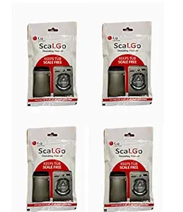 LG ScaLGo Descaling Powder for Front Load & Top Load Washing Machines Pack of 1 -100 gm (1)
