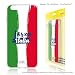 Produktbild Funnytech¨ SchutzHŸlle Soft TPU Silikon HŸlle Transparent fŸr Huawei Honor View 10 / Honor V10 l Case, Cover, Handy, High Definition Druck [Bandera Italia Frase]