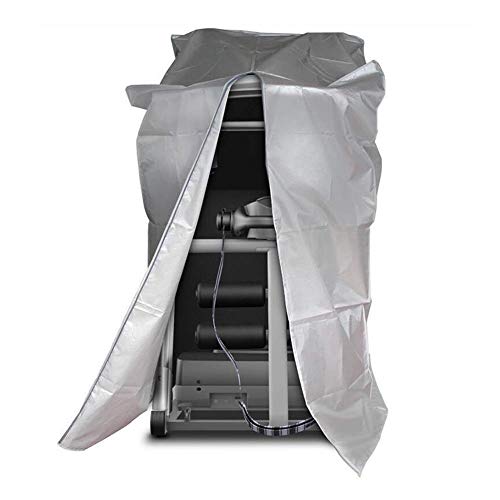 Preisvergleich Produktbild ZEMIN Gartenmöbel Abdeckung Abdeckplane Schutzhülle Fitnessgeräte Laufband Staubdicht Schatten Feuchtigkeitsfest Schutz Atmungsaktiv, Oxford-Tuch (Farbe : Gray, größe : 88x79x157cm)