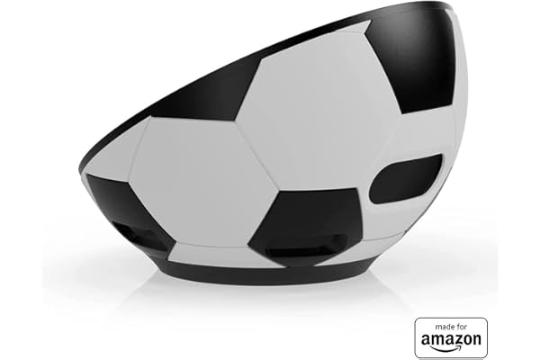 Socle ballon de foot « Made for Amazon » pour Amazon Echo Dot (4e et 5e générations).