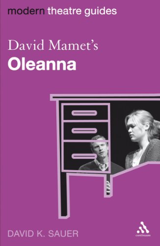 Pdf David Mamet S Oleanna Modern Theatre Guides Download Richabe