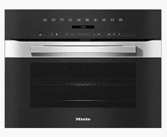 Miele - Forno compatto multifunzione combinato microonde H 7240 BM finitura  acciaio inox da 60 cm : Amazon.it: Casa e cucina