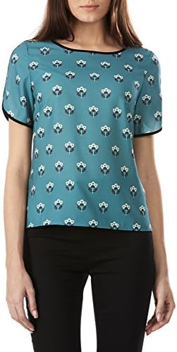 Sugarhill Boutique Women's Calia Lovebird Short Sleeved Blouse Top
