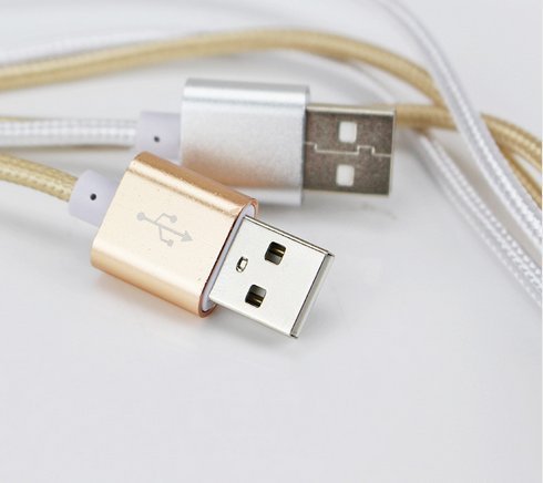 Reido® Nylon (Gold) USB Datenkabel für Samsung S7 S6 edge Galaxy S5 (Nylon geflochten) Galaxy S7 S4 S3 S2 S6 S5 S6edge Samsung Galaxy S6 S5 S7edge Galaxy I9300 S4 S5 I9300 I9505 S4mini S2 i9100 Galaxy S4 Galaxy S3 S3Mini S5mini Galaxy S3mini / S4mini / S5mini I9505 Galaxy S4 I9300 Galaxy I9100 I8190 I9500 Micro-USB (kein Original) (GOLD Nylon Usb-Datenkabel) - 2