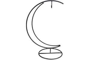 SEWACC Ornament Display Stand 26X17cm Luftpflanze Terrarium St?nder St?nder Rack Weihnachtsverzierung Glas Globe H?ngende Rack für Hexenball Terrarium Home Hochzeitsdekoration