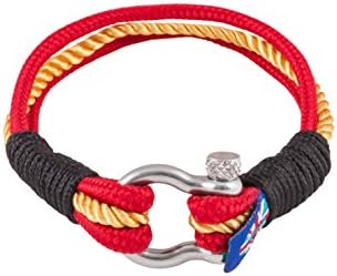 Nautical bracelet (red-gold, 17 cm)