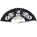 Produktbild TianranRT Pflicht Stahl Drache Tai Chi Kampfsport Kunst Kung Fu Fan Tanz Übung Faltung Wushu (Schwarz)