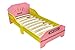 Bebe Style Children's Junior Wooden Bed (Pink, Crayon Themed)