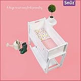 snuz Baby Wendedecke Kuscheldecke, – Little Tweets Bird Print - 3