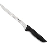 Arcos Serie Niza, Cuchillo Jamonero Flexible, Hoja de 240 mm, Mango Color Negro