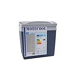 1 Stück Waeco Kühlbox Getränke Speisen Getränke Party Picknick Camping Kühltasche Kühlschrank Mobicool V26 AC/DC 12/230 V 25 Liter Blaumetallic 1 Stück