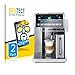 Produktbild 2X BROTECT HD Clear Displayschutz Schutzfolie für DeLonghi Primadonna Exclusive Esam 6900 M (Kristallklar, extrem Kratzfest, schmutzabweisend)