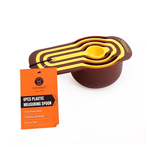CAN_Deal Messbecher Cup Kochen Backen Messlöffel Tassen Kunststoff Messlöffel verschachtelte Mischen - 4