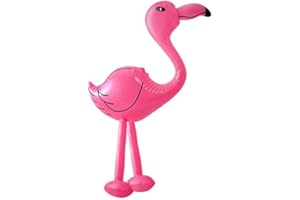 LE11 Lifeessentials11 INFLATABLE PINK FLAMINGO 64CM BLOW UP HEN PARTY DECORATION KIDS PARTY BEACH FUN
