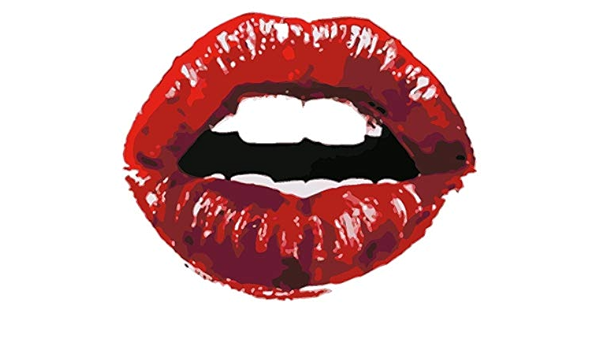 Bdbdff Diy Olgemalde Malen Nach Zahlen Rote Lippen Farbe Nach Zahlen Diy Olgemalde Bunte Leinwand Druck Wand Kunst Home Dekoration 40x50cm No Rahmen Amazon De Spielzeug