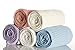 100% Cotton Baby Size Cellular Blanket in Lilac 100cm x 70cm