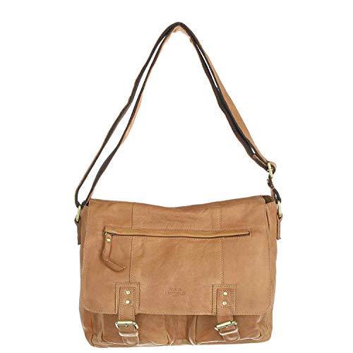 Preisvergleich Produktbild Koenig&Herrmann Berlin Umhängetasche tan Oily