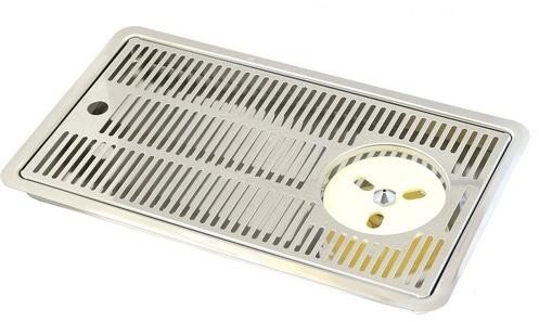 ich-zapfe.de 443056 Gläserdusche, Kunststoff, schwarz, 10 x 10 x 8 cm - 2