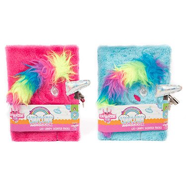 Preisvergleich Produktbild Ka Wazie – A5 flauschiges Einhorn-Notizbuch – 120 dezent duftenden Seiten