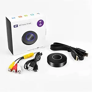 MANYCAST Premium 4K Wireless Screen Hdmi WiFi Display Dongle Mirror Miracast Airplay Dlna Receiver Adapter with HDMI and AV Support