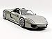 Produktbild JLBao 1:24 Porsche 918 Spyder Marken 718 original Simulation Legierung automodell Sport Auto Modell Sammlung SUV Skala Simulation Fahrzeug (Farbe: Silber),Convertible