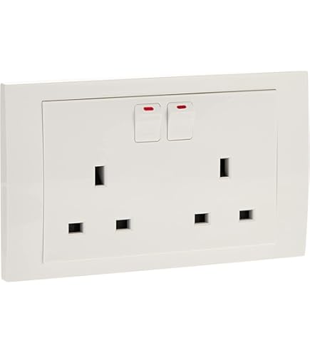 ★☆yu☆★ 13A 1G SWITCH SOCKET GALION WHITE 282432 - LEGRAND : Amazon