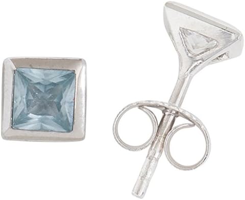 Basic Silver Earrings 01.1101hb Women's Earrings Sterling Silver with Cubic Zirconia