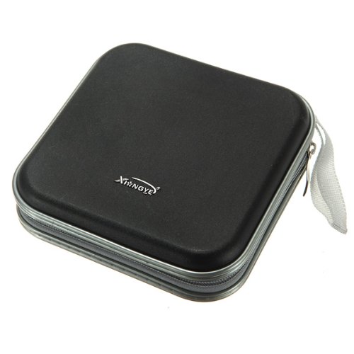 40er/80er CD DVD VCD Disc Aufbewahrung Box Case Tasche Hülle MIT SLEEVES - 2