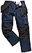 Produktbild Arizona 2 Tone Hose Pants Workwear Knietaschen Flexi Fit BP52 Holster, blau, BP52DNTXL