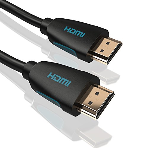 15m HDMI Kabel 1.4a / 2.0 Ultra HD 4k| High Speed with Ethernet | neues Modell 2016 / Kabel 3 fach geschirmt / inkl. Stecker- und Kontaktschirmung | 4K Ultra HD 2160p / Full HD 1080p | 3D / ARC / CEC | fünfzehn Meter