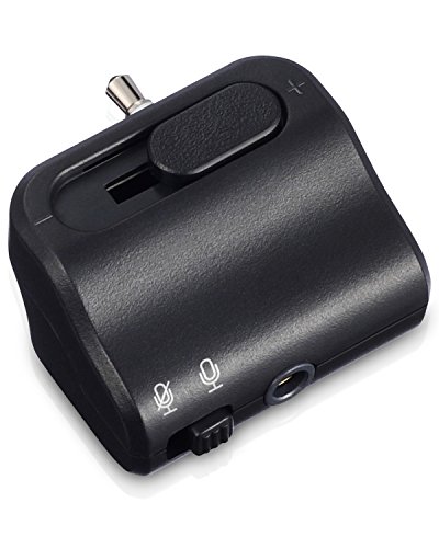 Auriculares Audio controlador para PS4 DualShock Controller, Fosmon [Volume Slider | Mic Mute] 3.5mm TRRS Jack Gaming Headphone Auricular Audio Adaptador para Playstation 4 Joystick