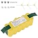 Produktbild ABClife 3900mAh 14.4V Ni-MH Akku Staubsauger Ersetzen Batterie für iRobot Roomba 500 600 700 800 900 Serie 520 521 555 581 585 620 650 760 780 880 960 980 mit 3 Seitenbürsten und 6 Schrauben
