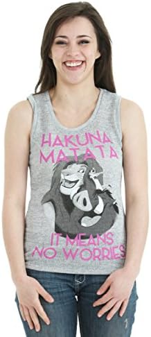 Freeze Juniors Womens Womens Lion King Hakuna Matata High Low Tunic Tank Large