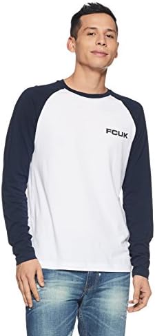 French Connection Men's Solid Slim Fit T-Shirt