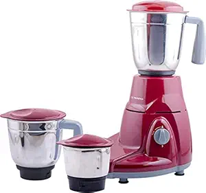 Westinghouse MG75C3A-DS 750 W Mixer Grinder with 3 Jars (Cherry Colour)