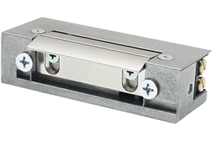 NAJDER Elektrischer Türöffner, Hartte, S12-Serie 12 V DC, Reversibel, R-4, für Linke und rechte Türen, symmetrisch, verstellbare, für Türen (Holz, Metall, PVC), Tore und Schränke, Zuverlässig