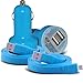 Produktbild (Baby Blue) Samsung Galaxy Core Prime, Galaxy Mega 2, S5 Mini, S 3 Duos, Ace NXT, Galaxy Avant Universal Compact desine 12v Quick kompakte Mini Autoladegerät Autoladekabel Bullet USB Dual Port In Car Charger & 2x Micro USB FLACH 1 Meter Daten Snyc PC Tablet Ladekabel exklusive i -Tronixs