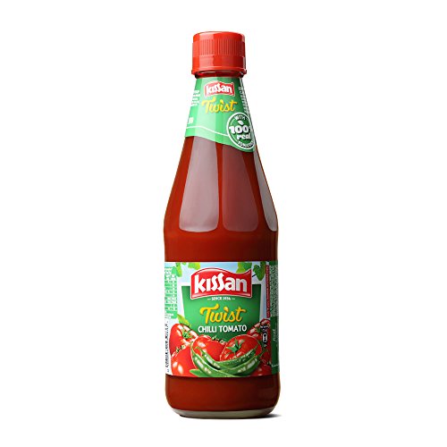 Kissan Twist Chili Tomato Bottle, 500g RS.84 (18.00% Off) - Amazon