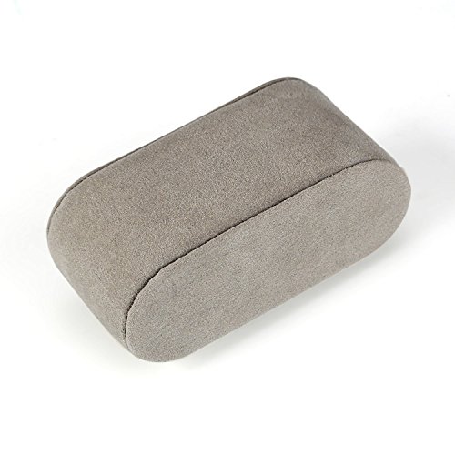 amzdeal Neueste Uhrenkasten Schmuckkasten für 6 Uhren und Ring Ohrringe mit Glasfenster - 7