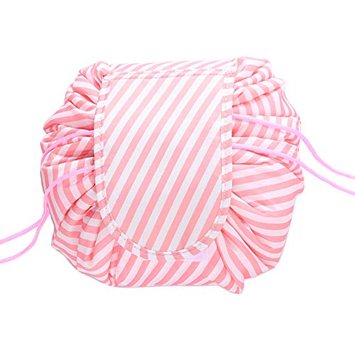 bqmqolove Bolsas de Maquillaje de Gran Capacidad portátiles Bolsas de Almacenamiento de cosméticos Bolsas con Organizador de Viaje