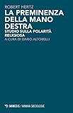 La priminenza della mano destra. Studio sulla popolarità religiosa