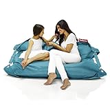  Fatboy Buggle-up puf de al Aire Libre Silla, plástico, Turquesa, Estándar