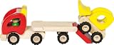 Goki 55963 – Tieflader Spielzeug - 2