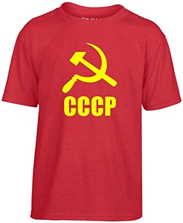 Cotton Island - T-shirt for Kids TCO0038 cccp falce e martello comunismo, Size 9-11years
