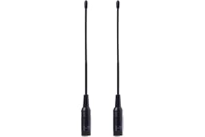 CRGANGZY Amazingdeal365 2 x Antena de radio SMA-Macho de doble banda 144/430 MHz para Yaesu 6 7 8R