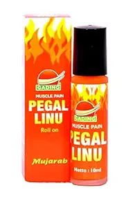 GADING Muscle Pain Pegal Linu Roll On Oil 10ml For pain Relief