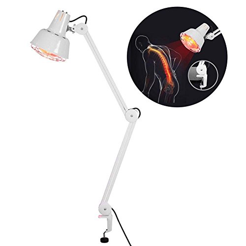 Preisvergleich Produktbild Heizlampe, verstellbarer Kopf Stand Hitze Licht Gerät für Ganzkörper-Muskelgelenk Rückenschmerzen Relief