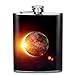 Produktbild Hüftflaschen Presock, Solar Eclipse Sun Hip Flask for Liquor Stainless Steel Bottle Alcohol 7oz Best Birthday Gift Present for Women Men